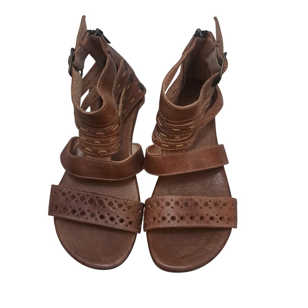 Bed Stu Artemis Sandal Womens 7 Brown Leather Strappy Gladiator Boho Festival - Picture 3 of 11